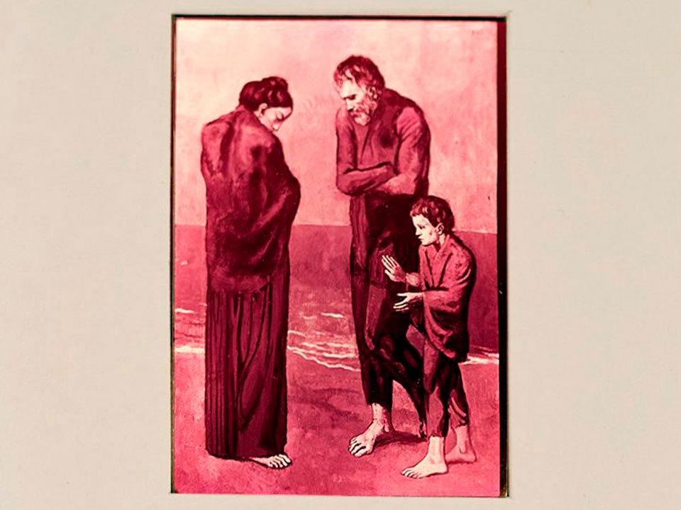 La tragedia. Picasso, época roja | Taller de copia